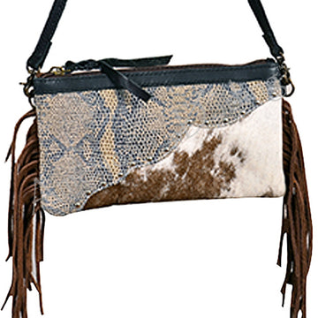 American Darling Small Crossbody Hair On Genuine Leather Western Women Bag | Handbag Weekend Travel Bags for